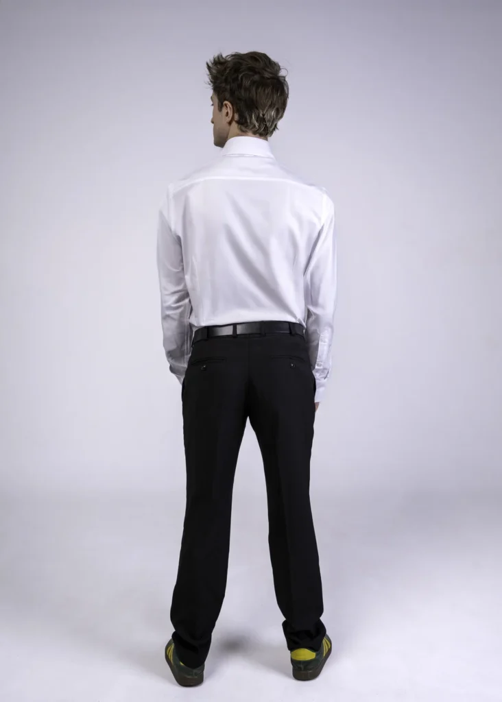 Koszula męska Oxford SLIM FIT – Biała – Button Down